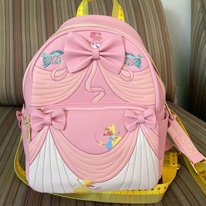 Loungefly Cinderella Pink Dress Mini Backpack